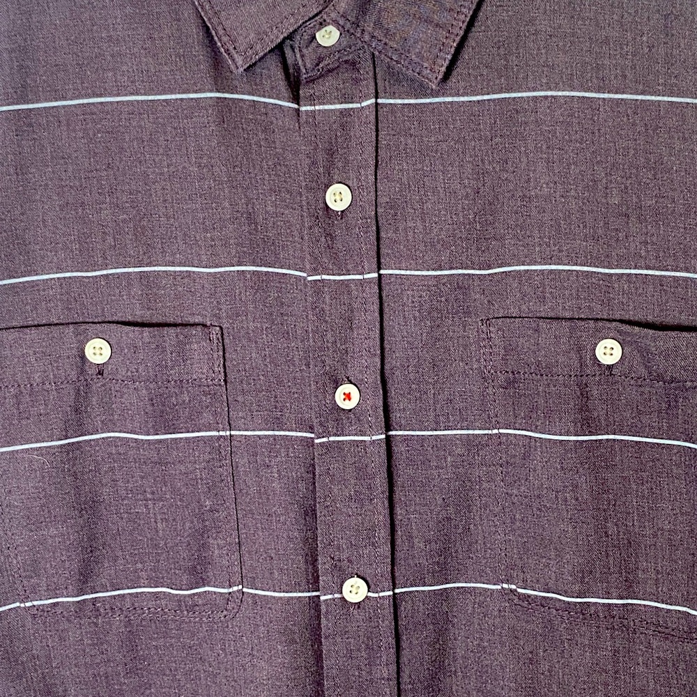 Howe Striped Button Up Shirt - Picture 4 of 7